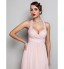 TS Couture? Prom / Formal Evening / Military Ball Dress - Open Back Plus Size / Petite Sheath / Column V-neck Floor-length Chiffon with Beading   