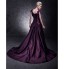 TS Couture? Formal Evening / Quinceanera / Sweet 16 Dress - Elegant Plus Size / Petite A-line / Ball Gown / Princess V-neck Court Train Taffeta   