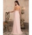 TS Couture? Prom / Formal Evening / Military Ball Dress - Open Back Plus Size / Petite Sheath / Column Halter / V-neck Sweep / Brush Train Chiffon  