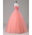 TS Couture? Formal Evening Dress A-line Strapless Floor-length Satin / Tulle with Beading  