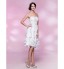 TS Couture? Cocktail Party / Graduation / Wedding Party Dress - Short Plus Size / Petite A-line / Princess Strapless / Sweetheart Knee-lengthChiffon  