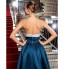 TS Couture? Formal Evening / Military Ball / Black Tie Gala Dress - Open Back Plus Size / Petite A-line / Princess Strapless Asymmetrical Satin   