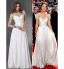 TS Couture? Prom / Formal Evening / Military Ball Dress - Sexy Plus Size / Petite A-line / Princess Off-the-shoulder / V-neck Floor-length Chiffon  