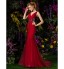 TS Couture? Prom / Formal Evening / Military Ball Dress - See Through Plus Size / Petite Trumpet / Mermaid V-neck Sweep / Brush Train Lace / Tulle  