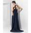 TS Couture? Formal Evening / Military Ball Dress - Beautiful Back Plus Size / Petite Sheath / Column Halter Sweep / Brush Train / Watteau Train  