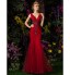 TS Couture? Prom / Formal Evening / Military Ball Dress - See Through Plus Size / Petite Trumpet / Mermaid V-neck Sweep / Brush Train Lace / Tulle  