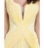 TS Couture? Formal Evening / Company Party Dress - Elegant Plus Size / Petite Sheath / Column V-neck Court Train Georgette with Side Draping   