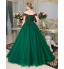 Formal Evening Dress Ball Gown Off-the-shoulder Floor-length Satin / Tulle / Stretch Satin with Crystal Detailing  