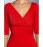 TS Couture? Formal Evening Dress - Sheath / Column V-neck Sweep / Brush Train Jersey with Ruching / Criss Cross  