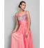 TS Couture? Prom / Formal Evening / Military Ball Dress Plus Size / Petite Sheath / Column Spaghetti Straps Floor-length Chiffon / Sequined   