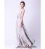 TS Couture? Prom / Formal Evening / Military Ball Dress - Open Back Plus Size / Petite A-line Straps Floor-length Satin Chiffon with  