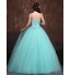 Formal Evening Dress Ball Gown Sweetheart Floor-length Satin / Tulle / Polyester with Beading / Crystal Detailing  