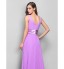 TS Couture? Prom / Formal Evening / Military Ball Dress - Open Back Plus Size / Petite Sheath / Column V-neck Floor-length Chiffon / Stretch Satin  