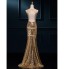 Formal Evening Dress Trumpet / Mermaid V-neck Floor-length Sequined with Sequins  