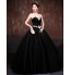 Formal Evening Dress Ball Gown Sweetheart Floor-length Lace / Satin / Tulle / Polyester with Crystal Detailing  