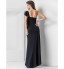 TS Couture? Formal Evening / Military Ball Dress - Elegant Plus Size / Petite Sheath / Column One Shoulder Floor-length Jersey with Beading / Side  