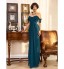 TS Couture? Formal Evening / Military Ball Dress - Open Back Plus Size / Petite Sheath / Column Sweetheart Floor-length Georgette with Side Draping   