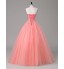 TS Couture? Formal Evening Dress A-line Strapless Floor-length Satin / Tulle with Beading  