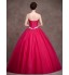 Formal Evening Dress Ball Gown Strapless Floor-length Satin / Tulle / Stretch Satin with Crystal Detailing / Sash / Ribbon / Side Draping  