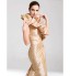 TS Couture? Formal Evening / Military Ball Dress - Elegant Plus Size / Petite Trumpet / Mermaid V-neck Floor-length Taffeta withRuffles / Side  