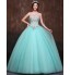 Formal Evening Dress Ball Gown Sweetheart Floor-length Satin / Tulle / Polyester with Beading / Crystal Detailing  