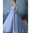 Formal Evening Dress Ball Gown Jewel Court Train Tulle with Beading  