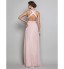 TS Couture? Prom / Formal Evening / Military Ball Dress - Open Back Plus Size / Petite Sheath / Column V-neck Floor-length Chiffon with Beading   