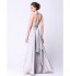 TS Couture? Prom / Formal Evening / Military Ball Dress - Open Back Plus Size / Petite A-line Straps Floor-length Satin Chiffon with  