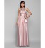 TS Couture? Prom / Formal Evening / Military Ball Dress - Open Back Plus Size / Petite A-line Jewel Floor-length Tulle / Stretch Satin withCrystal  