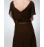 TS Couture? Formal Evening / Military Ball Dress - Elegant Plus Size / Petite Sheath / Column V-neck Floor-length Chiffon with Bow(s) / Sash / Ribbon  