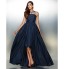 TS Couture? Formal Evening Dress A-line Jewel Asymmetrical Taffeta with Crystal Detailing  