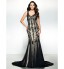 TS Couture? Formal Evening / Black Tie Gala Dress Trumpet / Mermaid V-neck Sweep / Brush Train Tulle with Appliques  