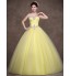 Formal Evening Dress Ball Gown Sweetheart Floor-length Lace / Satin / Tulle / Polyester with Crystal Detailing  