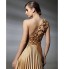 TS Couture? Formal Evening / Military Ball Dress - Open Back Plus Size / Petite A-line / Princess One Shoulder Sweep / Brush Train Stretch Satin  