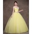 Formal Evening Dress Ball Gown Sweetheart Floor-length Lace / Satin / Tulle / Polyester with Crystal Detailing  