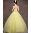 Formal Evening Dress Ball Gown Sweetheart Floor-length Lace / Satin / Tulle / Polyester with Crystal Detailing  