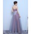 Prom / Formal Evening Dress A-line Sweetheart Floor-length Tulle with Appliques  