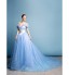 TS Couture? Formal Evening Dress Plus Size / Petite Ball Gown Off-the-shoulder Chapel Train Satin / Tulle with Flower(s) / Pearl Detailing  